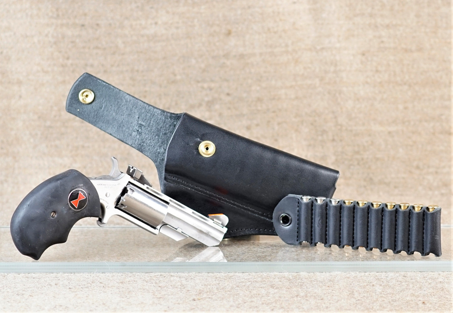 Holster for NAA Black Widow and ammo storage