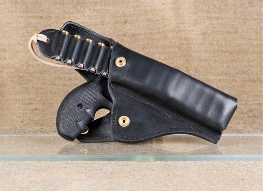 S&W .357 J-Frame Crossdraw Holster with Reloads