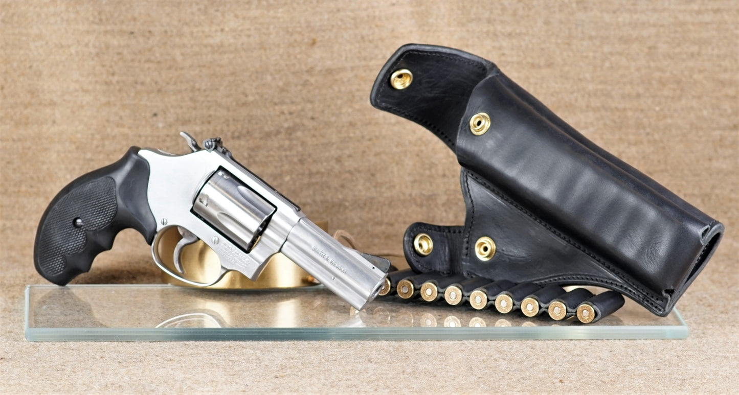 S&W .357 J-Frame Crossdraw Holster with Reloads
