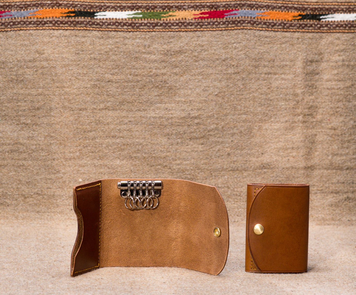 5 Ring Key Holder with Card Slot