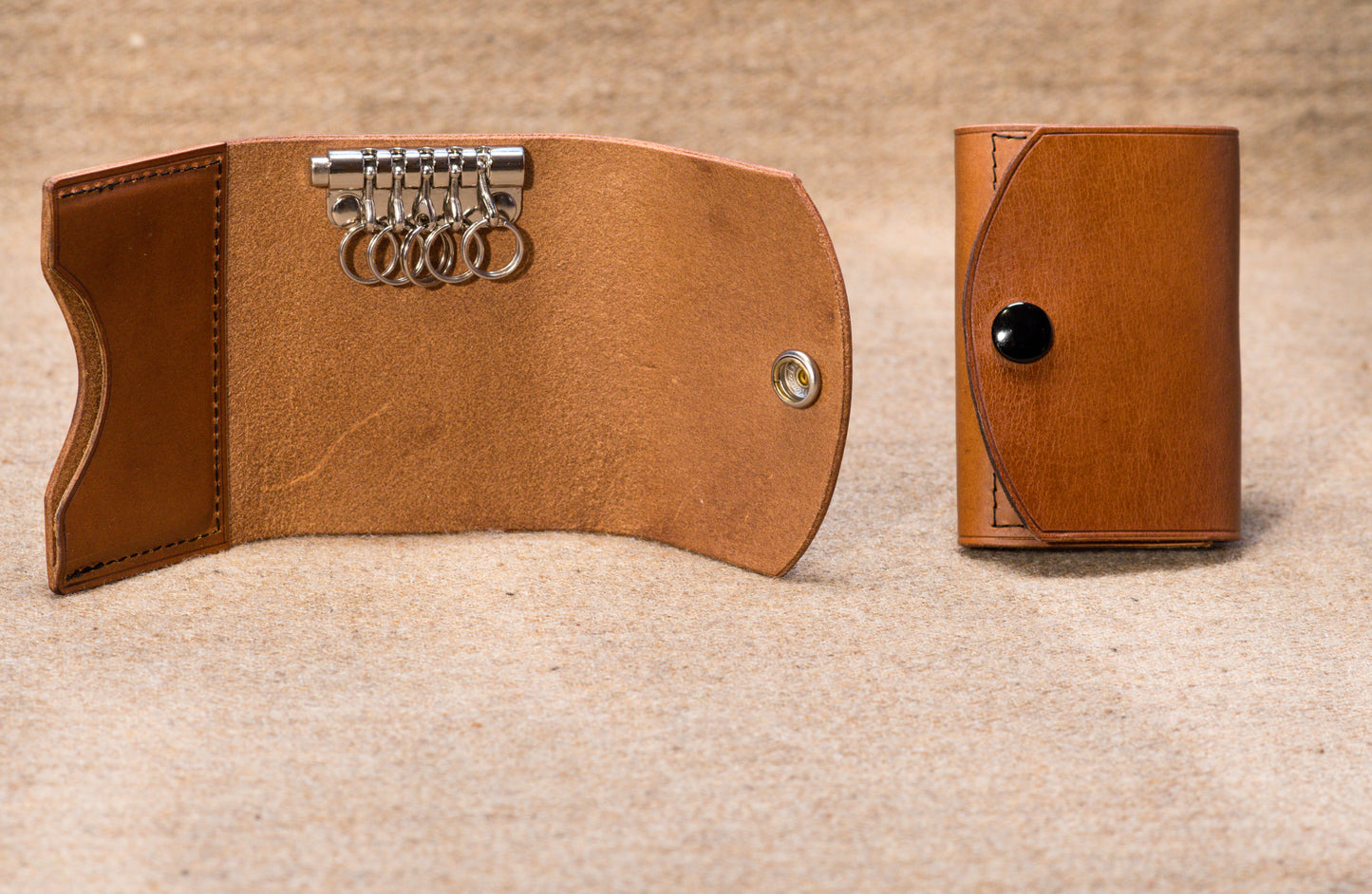 5 Ring Key Holder with Card Slot