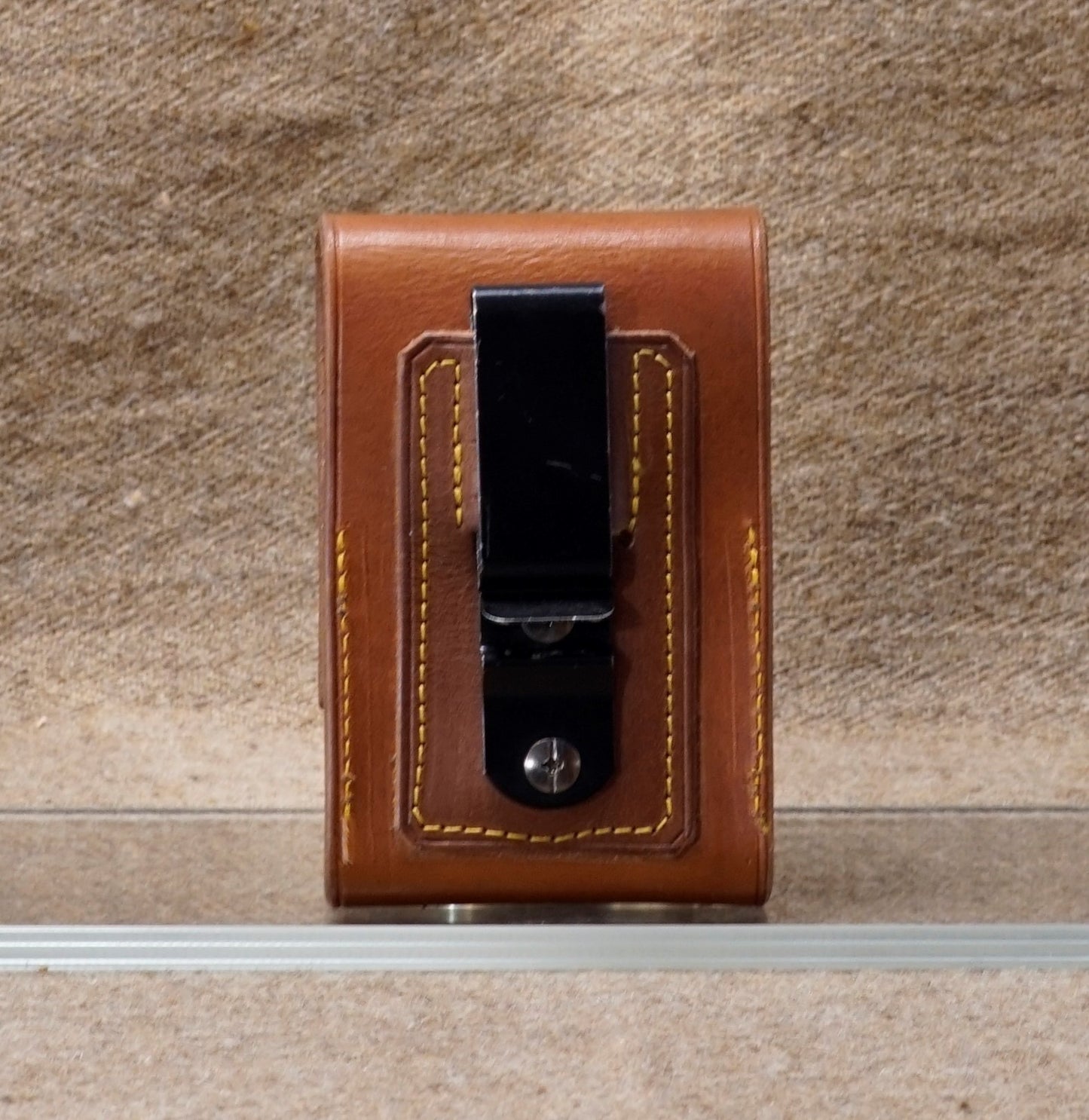 Leather EDC Belt Pouch with Clip